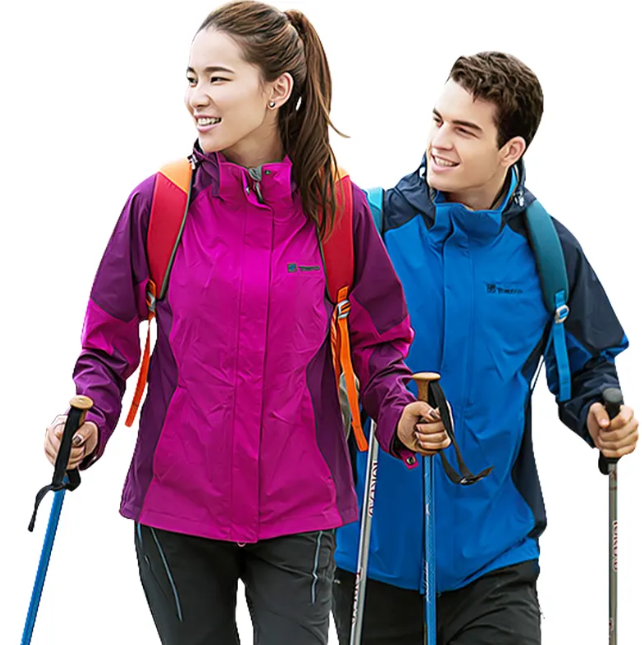 防水、透氣、耐磨登山服